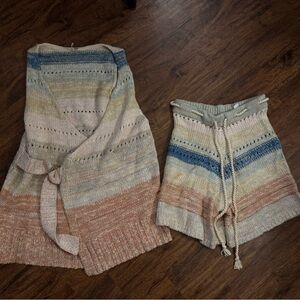 Free people southwest sweater set